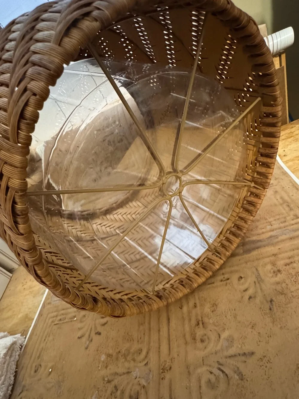 Hearth & Hand Natural Brown Woven Planter Basket