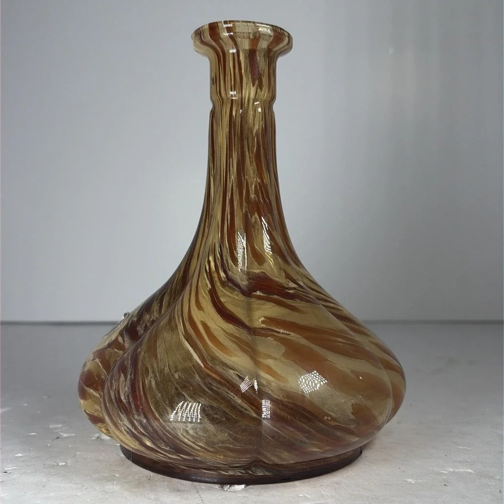 Murano White Cristal vintage 80s