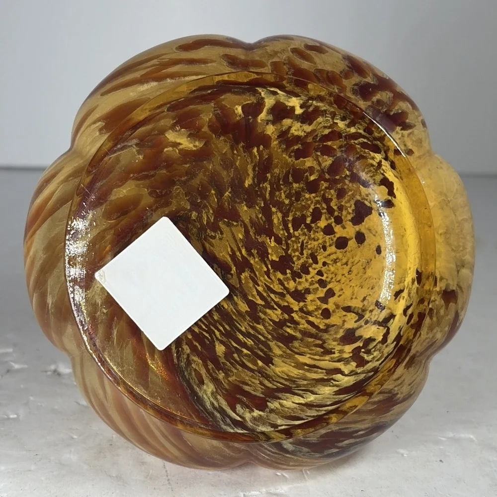 Murano White Cristal vintage 80s