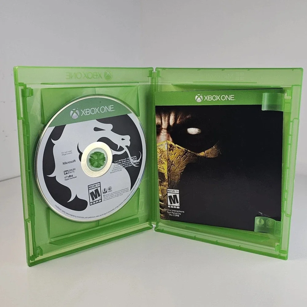 Mortal Kombat X Microsoft Xbox‎ One Fighting Game WB Games 2015 Physical Disc