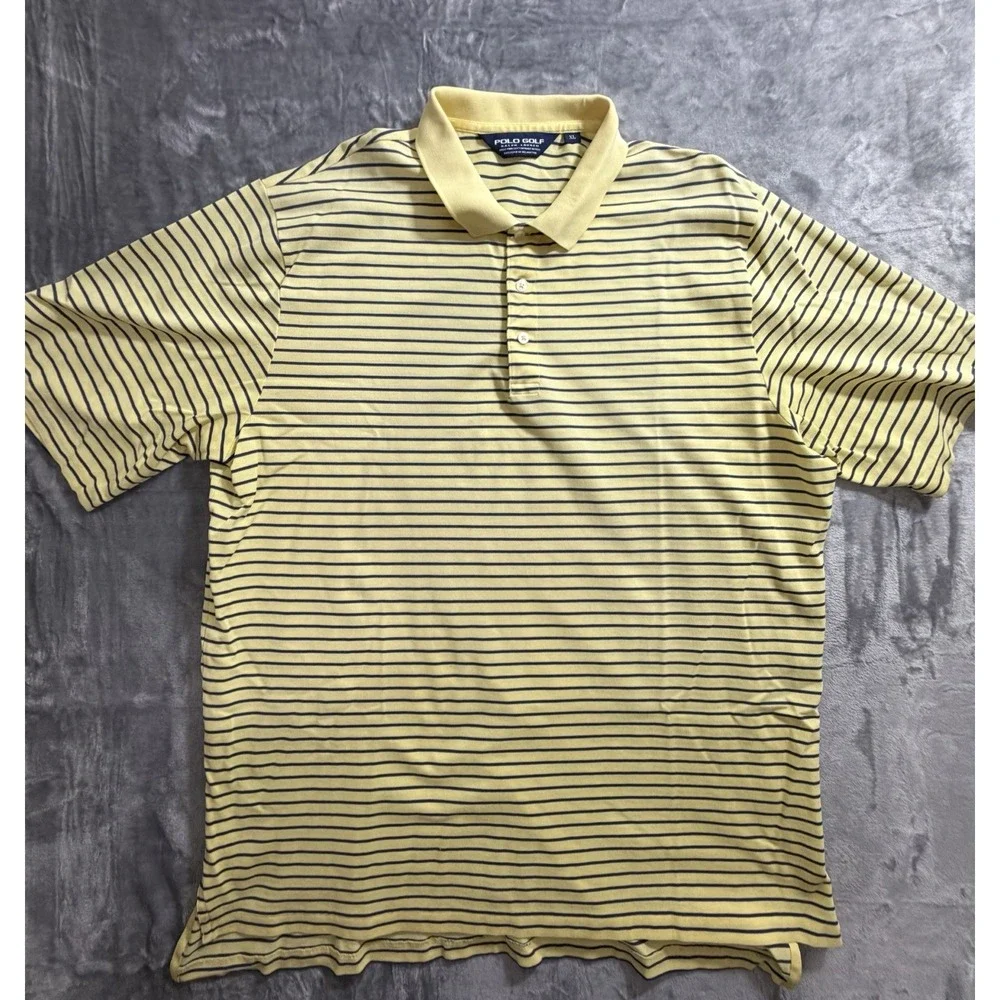 Polo Golf Ralph Lauren Lot Of 3 Men's XL Golf Polos 100% Pima Cotton‎