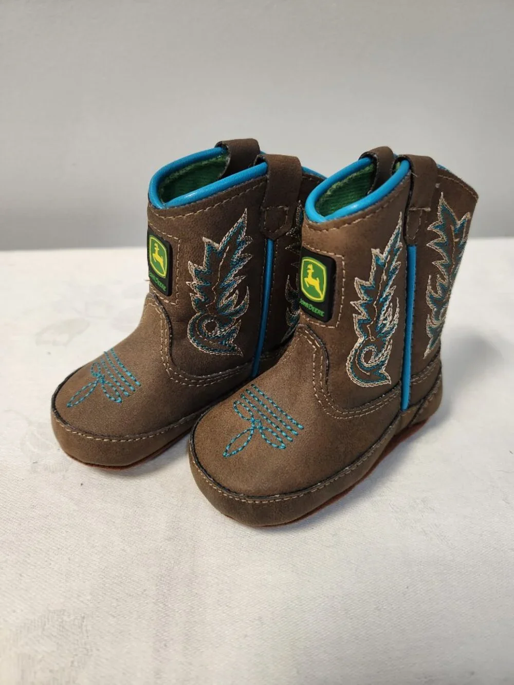 John Deere Infant Booties