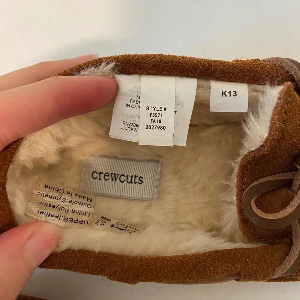 Crewcuts kid’s sherpa
