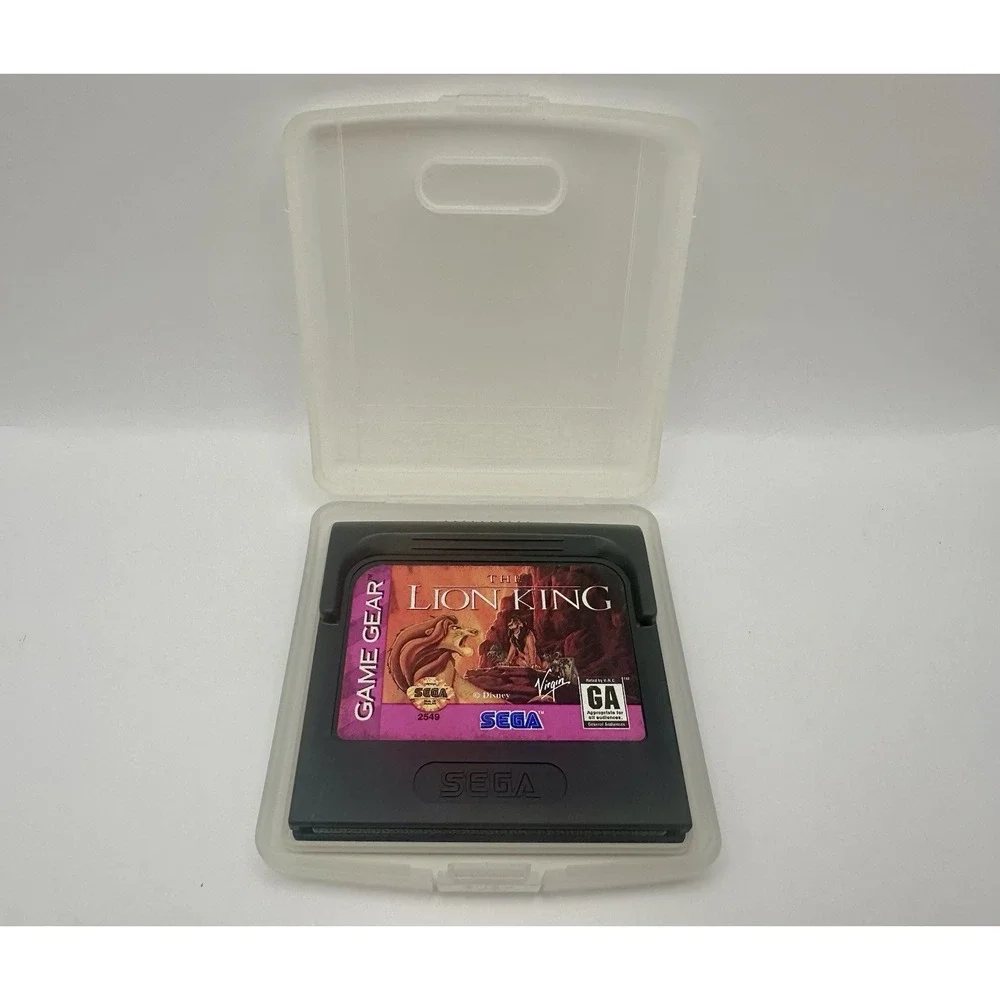 The Lion King Sega Game Gear 1995 Cartridge