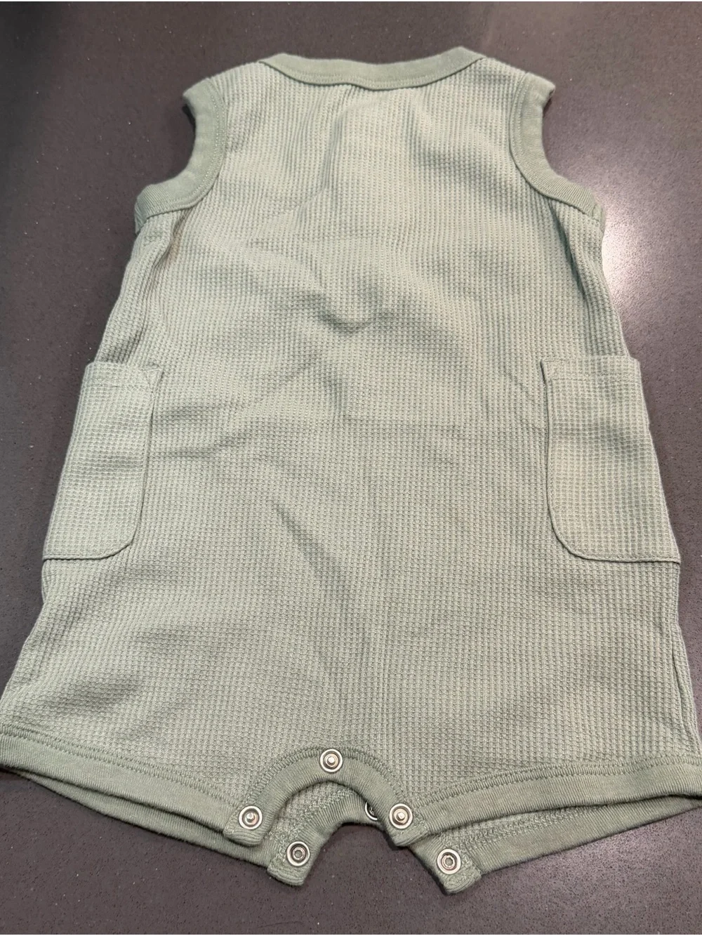 Carters sleeveless waffle