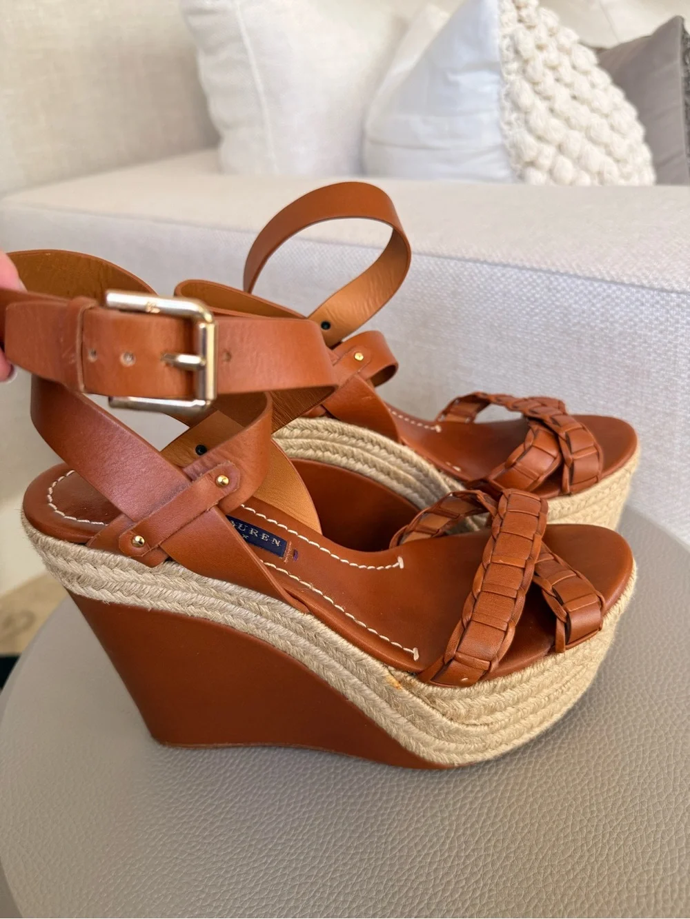 Ralph Lauren Purple Label braided leather