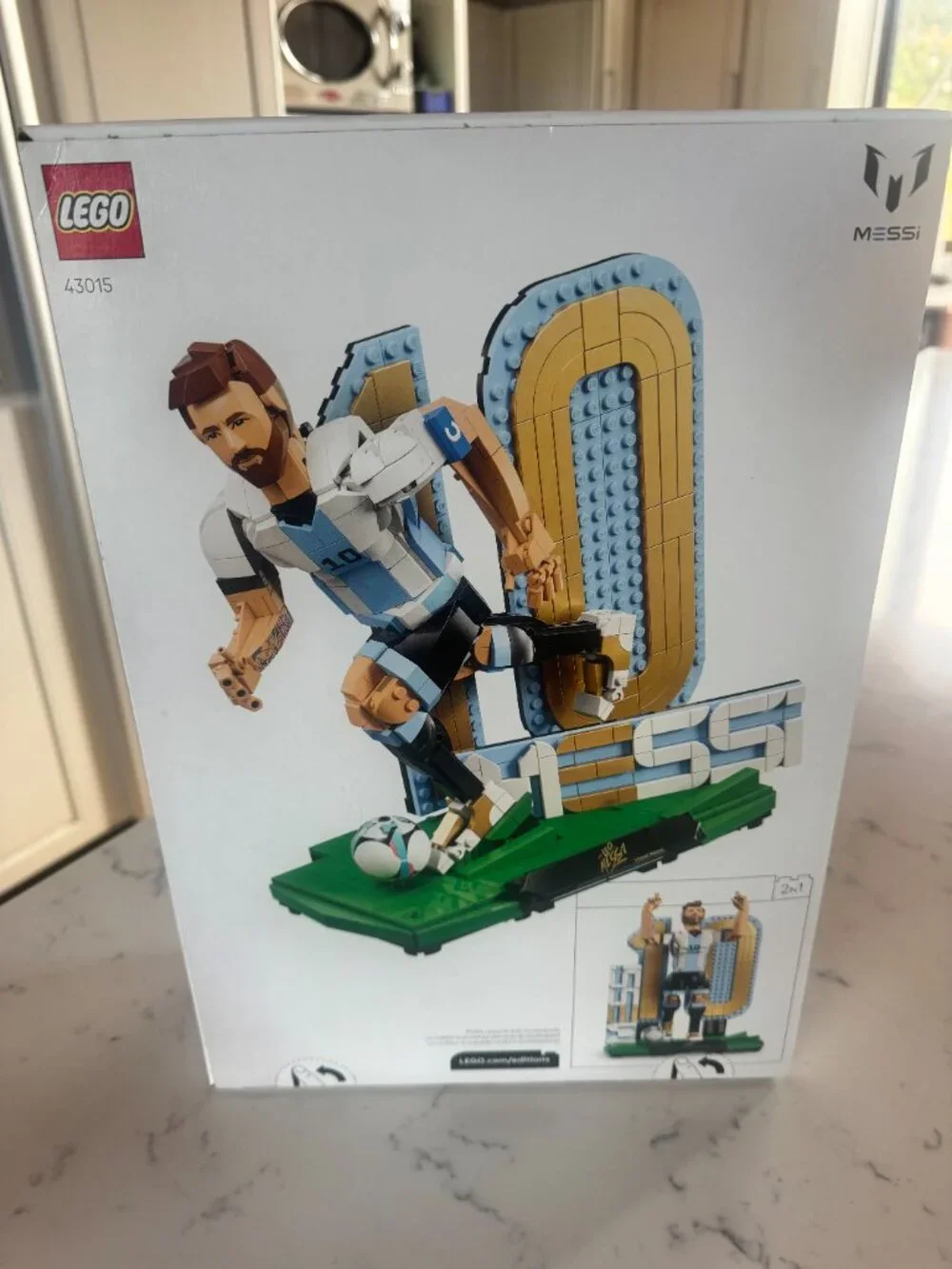 LEGO LIONEL MESSI 43015 WORLD CUP SPECIAL EDITION BRAND NEW IN BOX