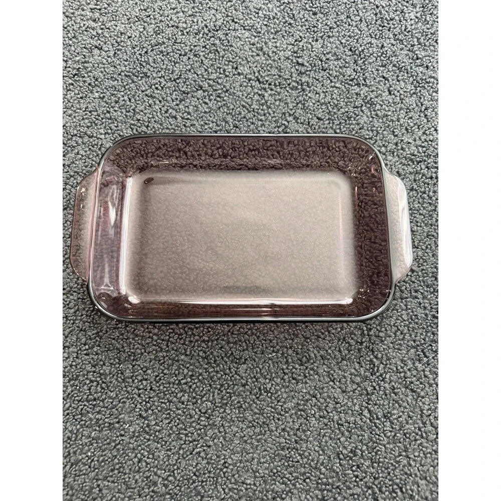 Pyrex cranberry amethyst