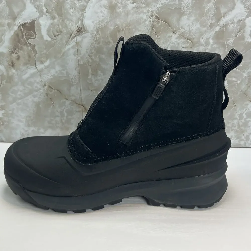 The North Face Chilkat V Zip Waterproof Winter Boots Men's Size 9 Black NF0A5LW4