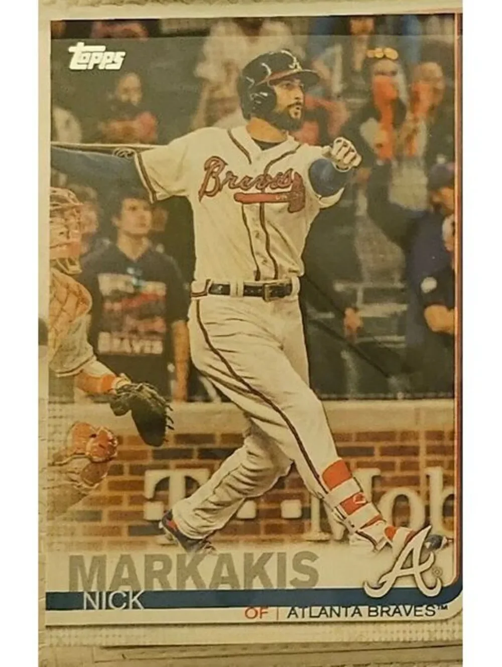 2019 Topps Nick Markakis Atlanta Braves #350 2090