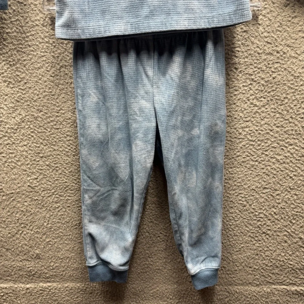 Carters Pajama Set Toddler Boy Size 4T Blue Long Sleeve & Pants PJ Set Boy Sz 4T