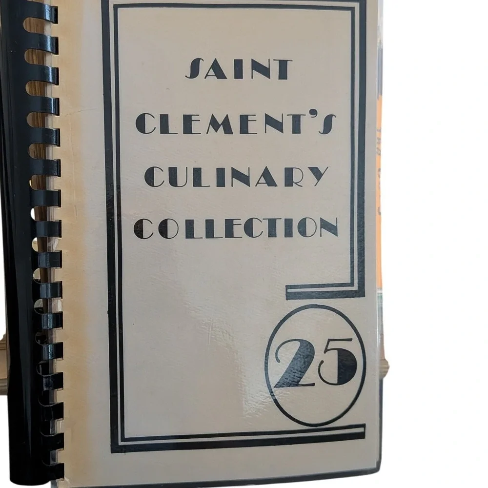 Saint Clements Michigan Culinary Collection VTG 1979 Community‎ Cookbook Spiral