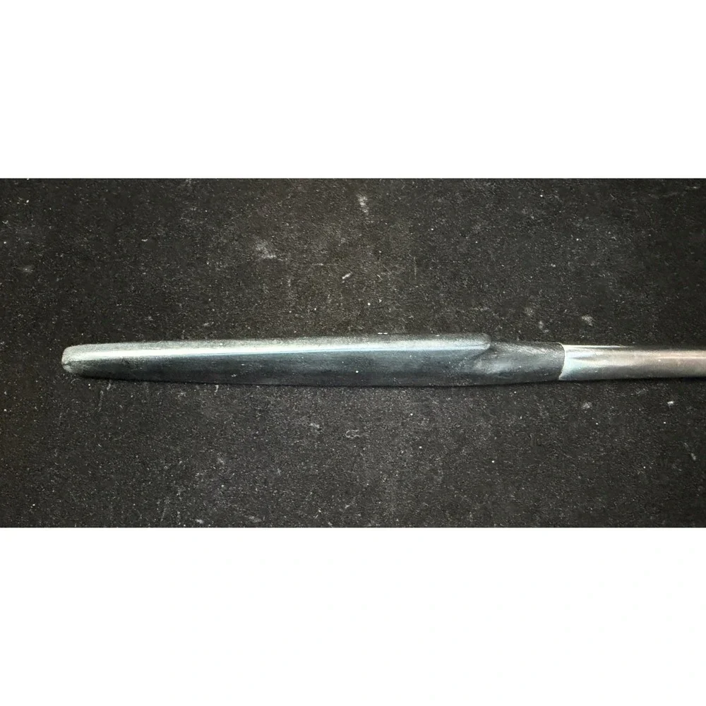 Epic Forged Stainless Japan Salad Serving Fork‎ Mid Century Modern Wood Handle
