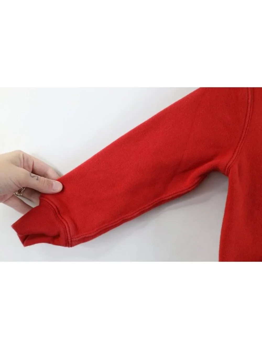 Vintage Ralph Lauren Boys Girls Toddler 4 4T Full Zip Hoodie Sweatshirt Red