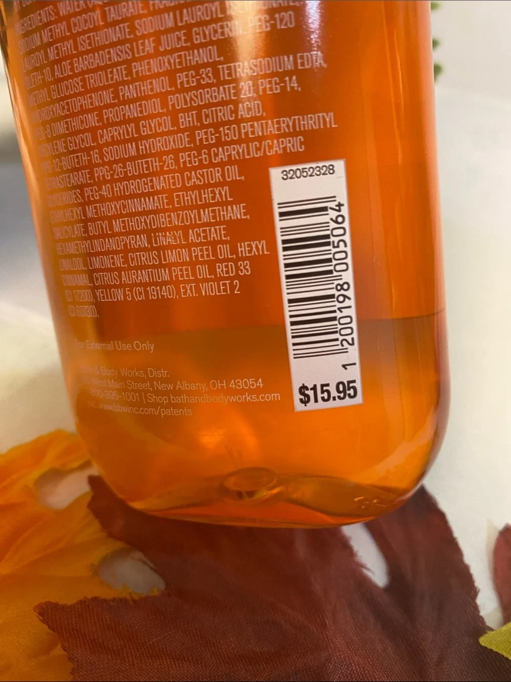 “Marshmallow Pumpkin Latte” Bath & Body Works New 3-Pc Set