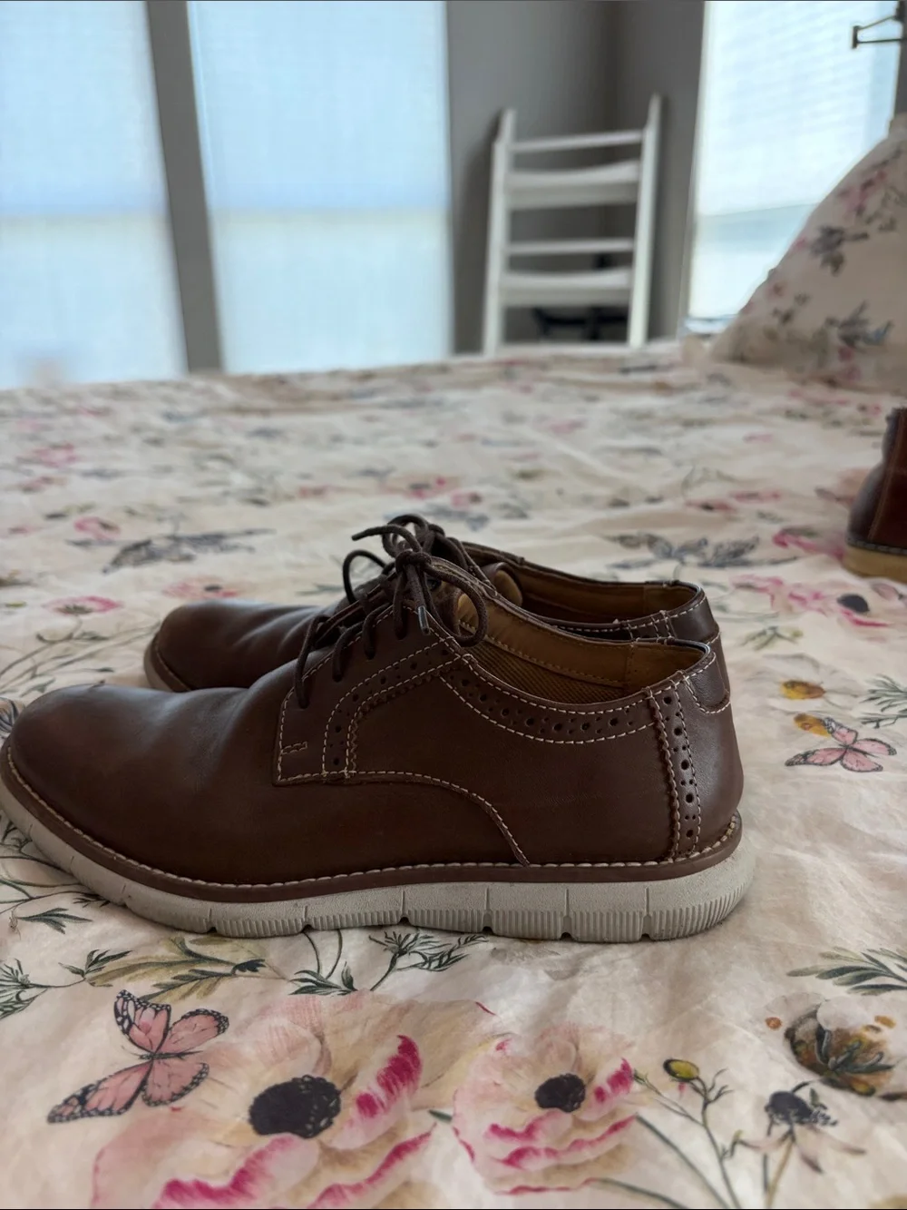 Johnston & Murphy brown leather