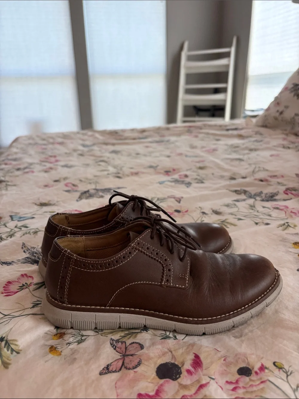 Johnston & Murphy brown leather