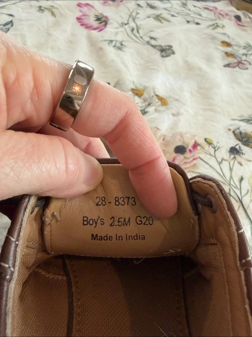 Johnston & Murphy brown leather