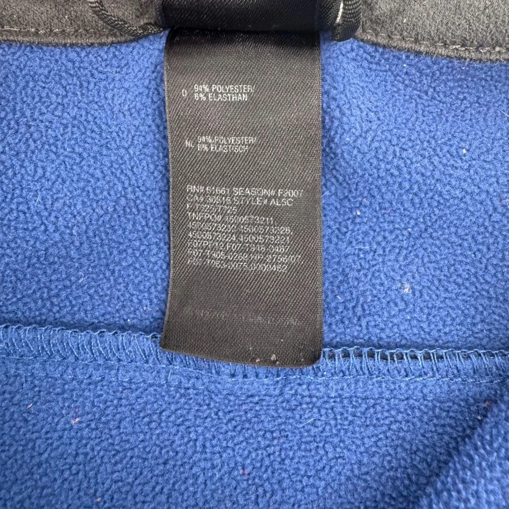 The North Face Apex Bionic Jacket Mens L Blue Softshell Fleece Lined Windproof