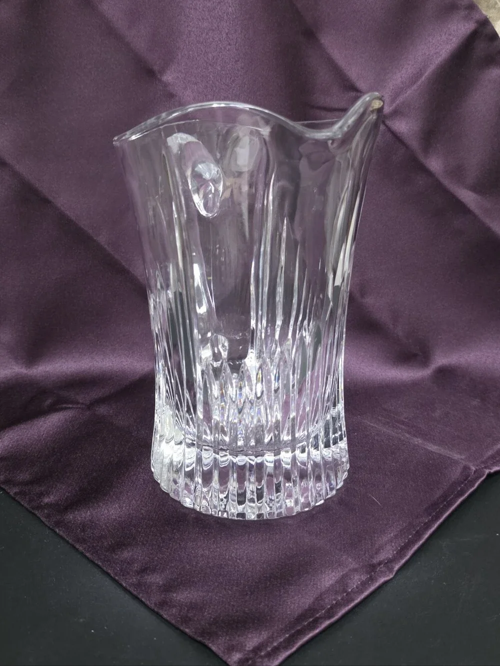 Mikasa Vintage Staccato Crystal Pitcher