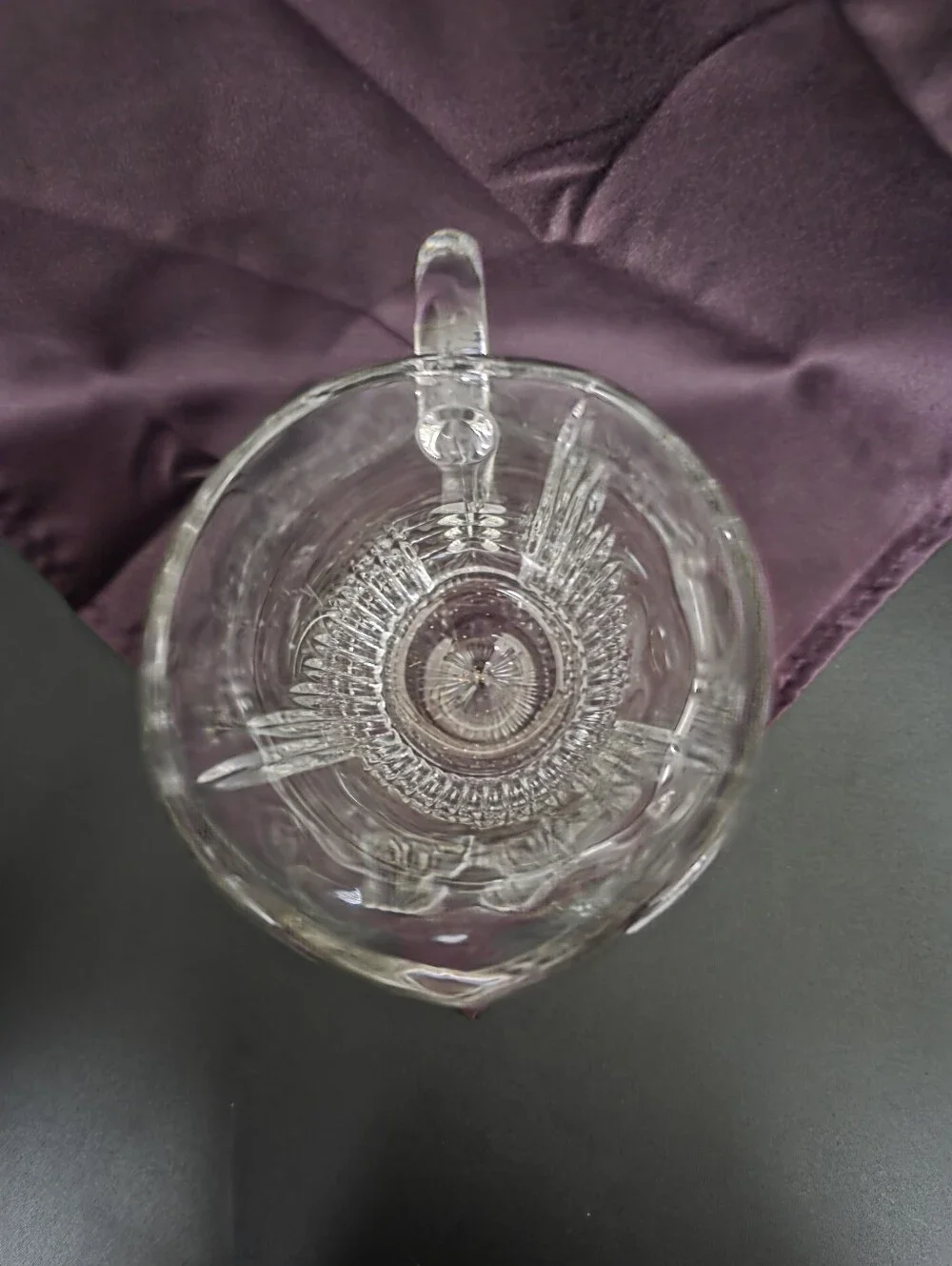 Mikasa Vintage Staccato Crystal Pitcher