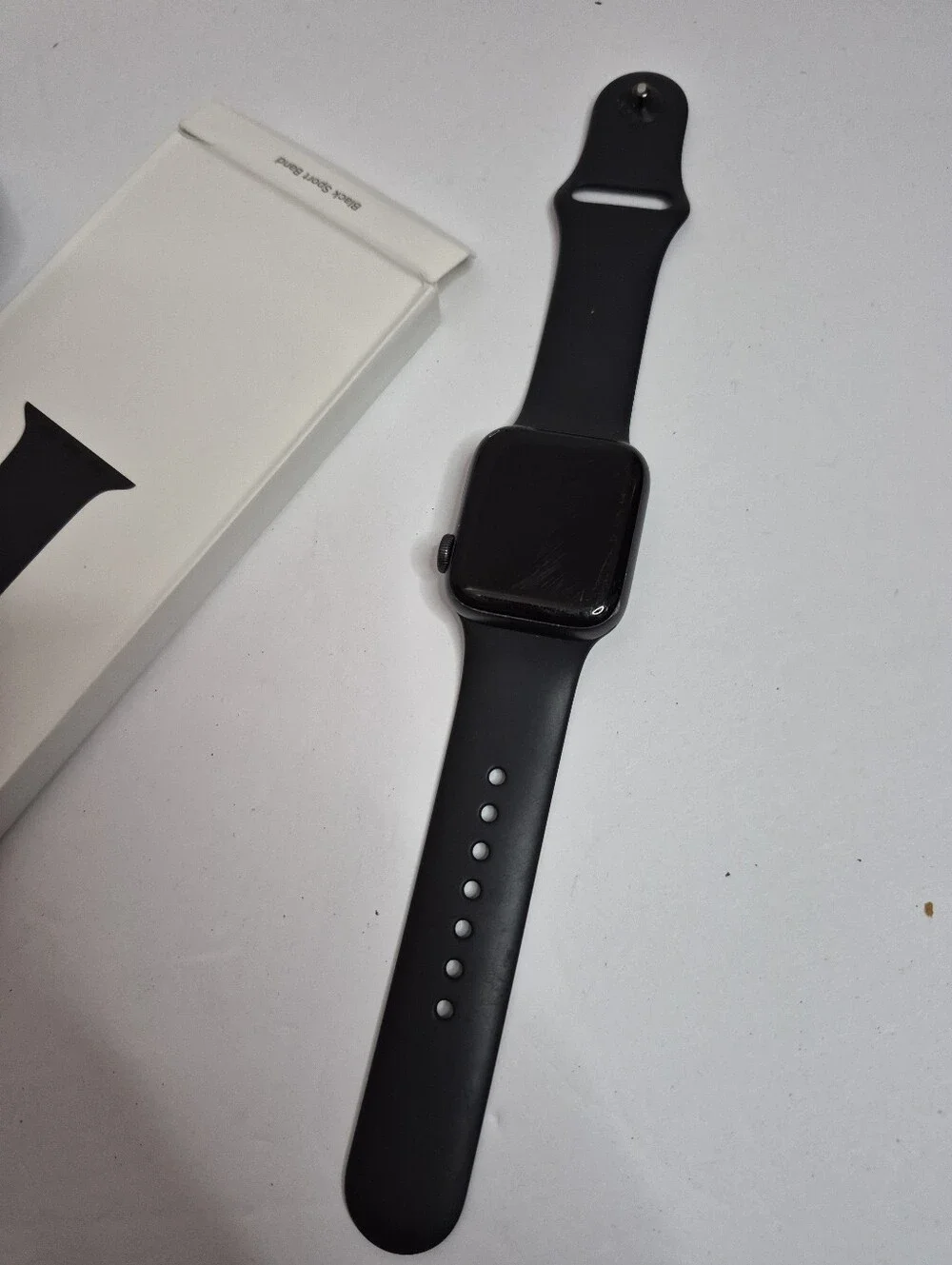 Apple Watch Series 4 Space Grey Aluminum Case Black Sport Band 40MM