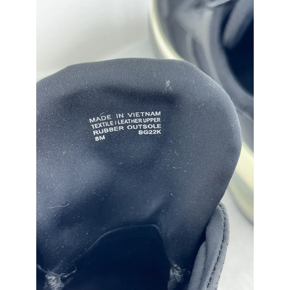 Michael Kors Olympia Extreme Black Bubble Platform Sneakers Womens 8M
