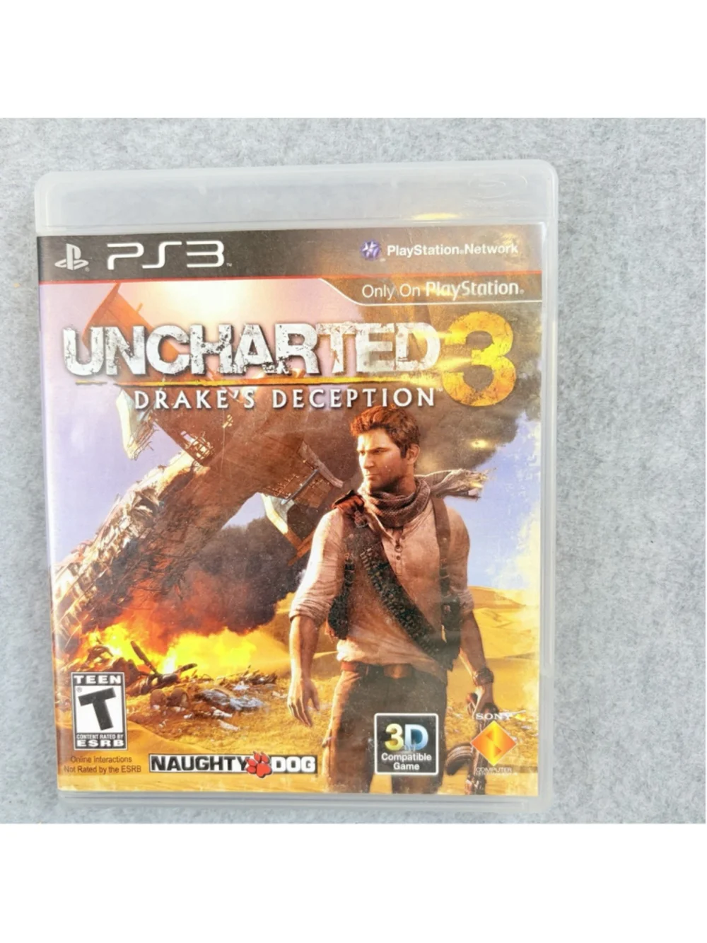Uncharted 3: Drake's Deception - Sony Playstation 3 Game