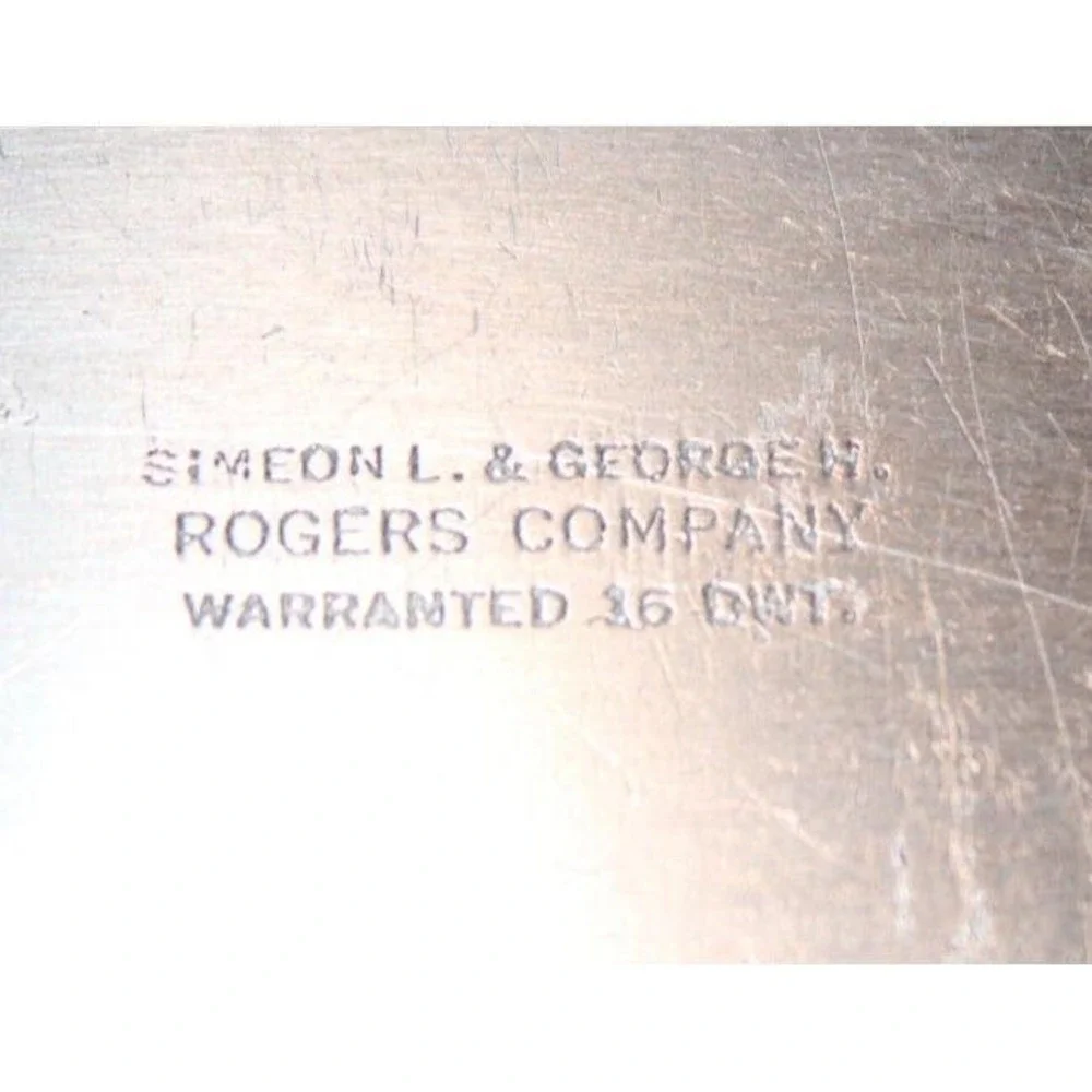 Simeon L & George H Rogers Company square cake