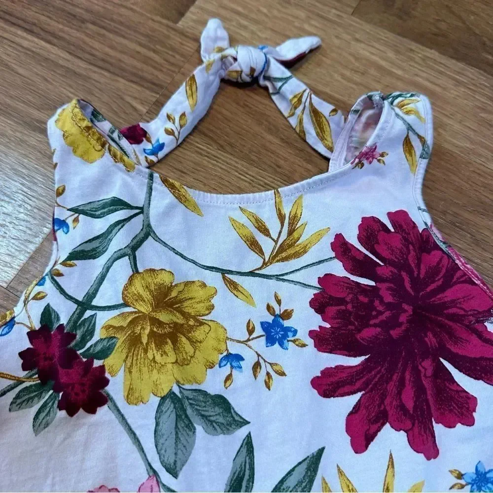 Old Navy Pink Floral Dress Flowers Summer Dress | Girls Size Medium