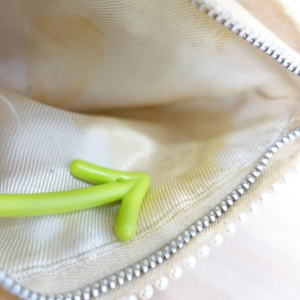 Vintage pearl clutch
