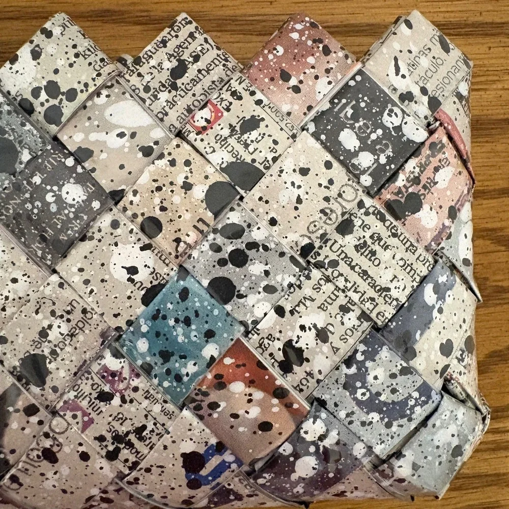 Nahui Ollin handcrafted wristlet