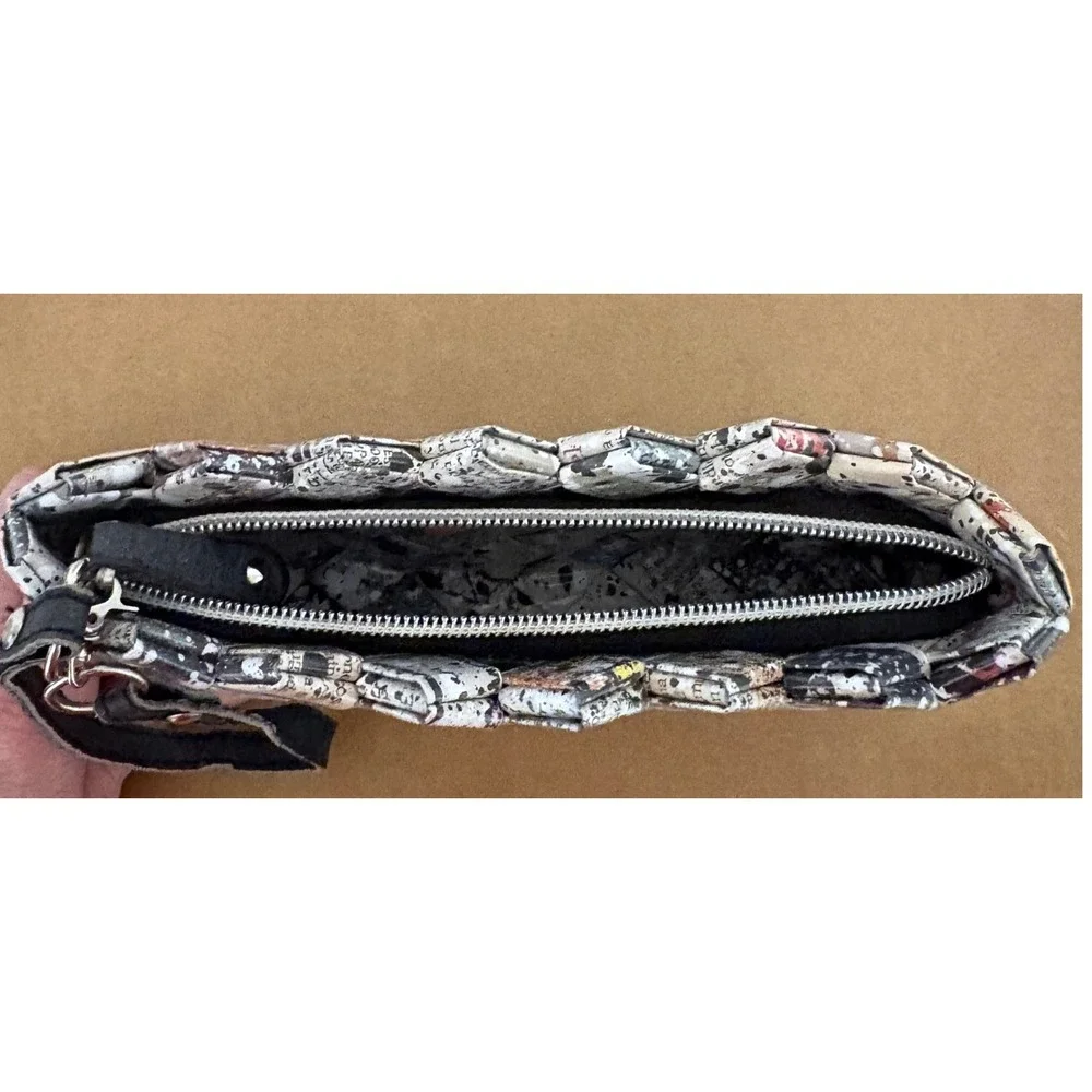 Nahui Ollin handcrafted wristlet