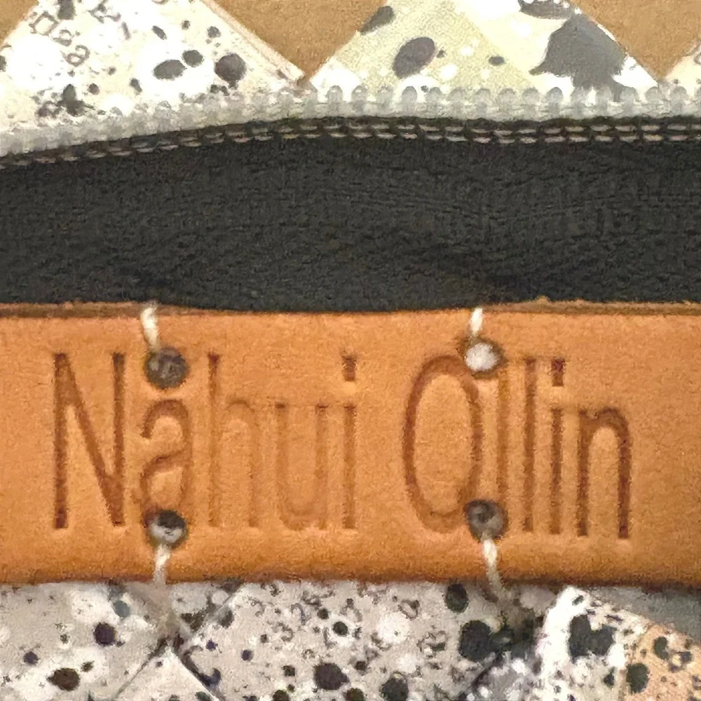 Nahui Ollin handcrafted wristlet