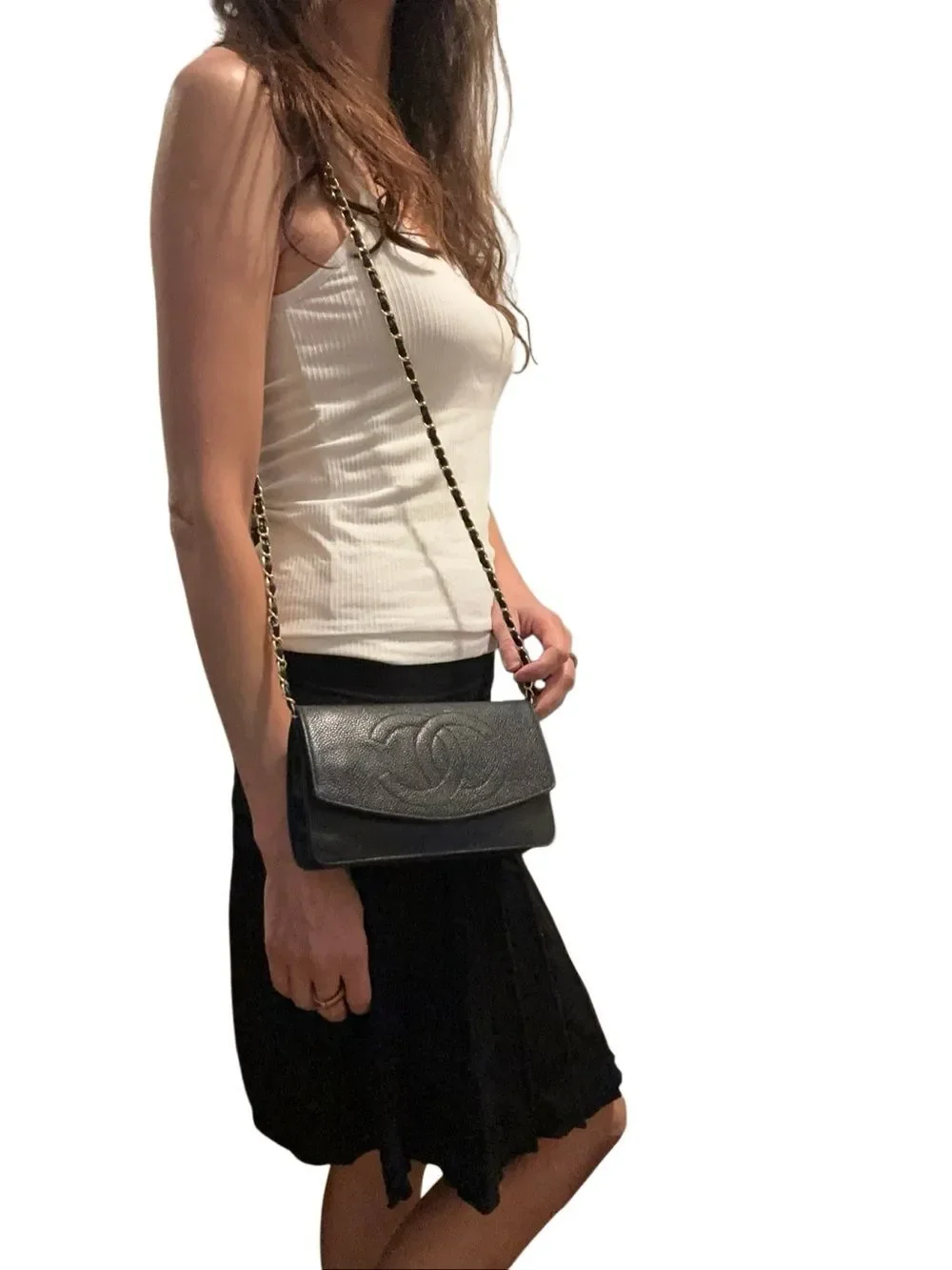 CHANEL elegant clutch