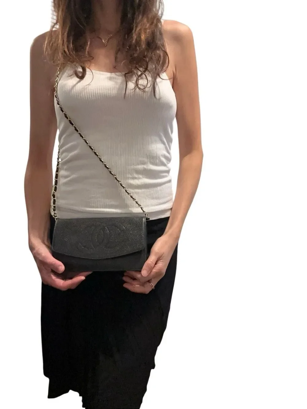 CHANEL elegant clutch
