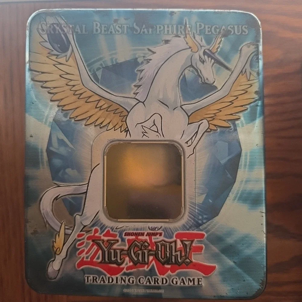 3‎ YuGiOh Empty Collectible Tins Majestic Dragon, Elemental Hero, Crystal Beast
