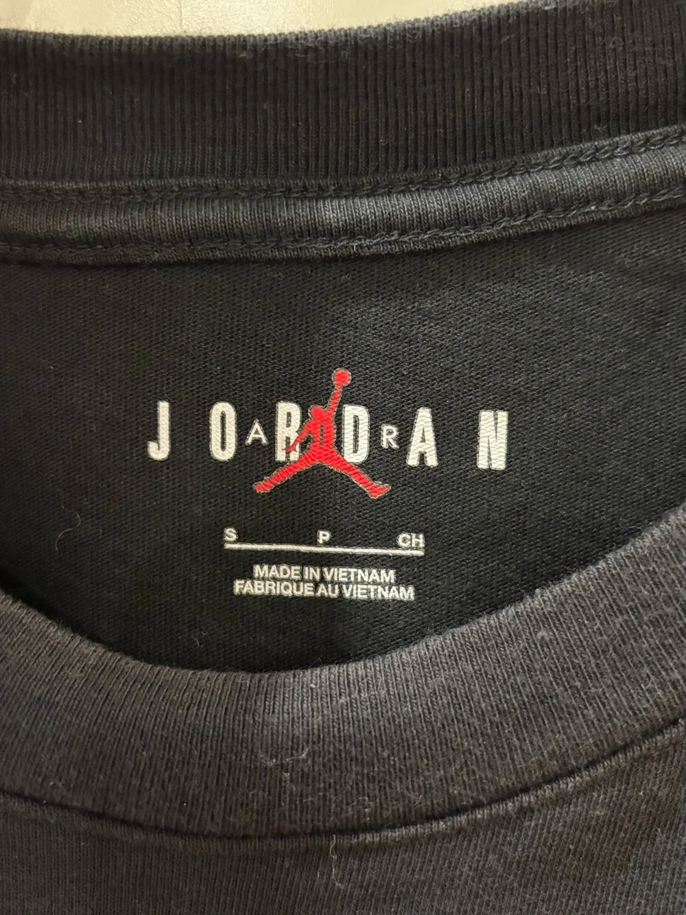 Jordan black tee
