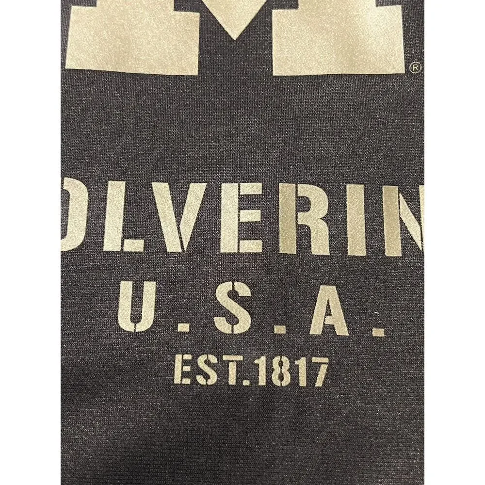 Nike Jordan Michigan Wolverines Sz M Military Appreciation Sweatshirt DD4308 010