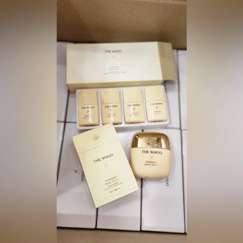 The history Whoo Gongjinhyang Sunquid UV Protective Lotion Special Set K-beauty