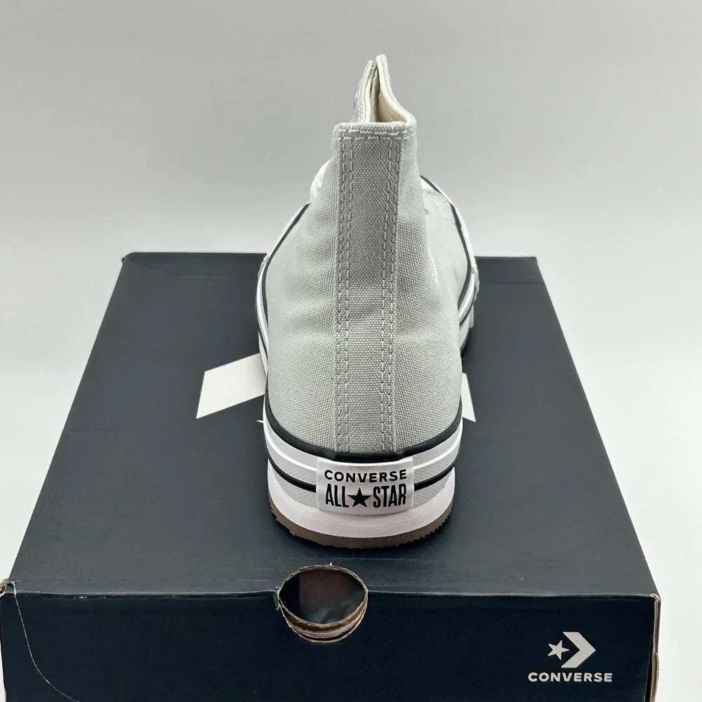 Converse CTAS EVA Lift Hi Kids 7 Rainwashed Grey A13122F Platform NIB