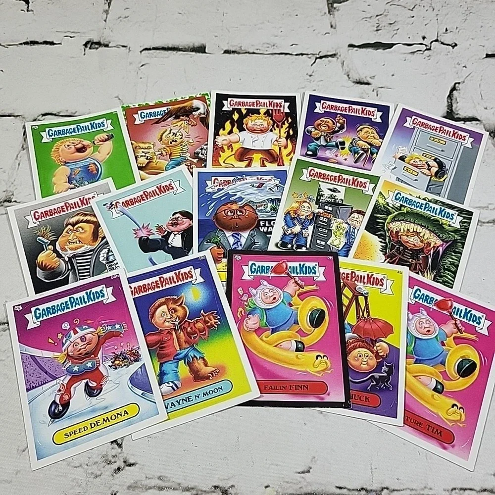 2016 Garbage Pail Kids‎ Topps Lot Of 9 Cards 6 Stickers 15 Total Lot