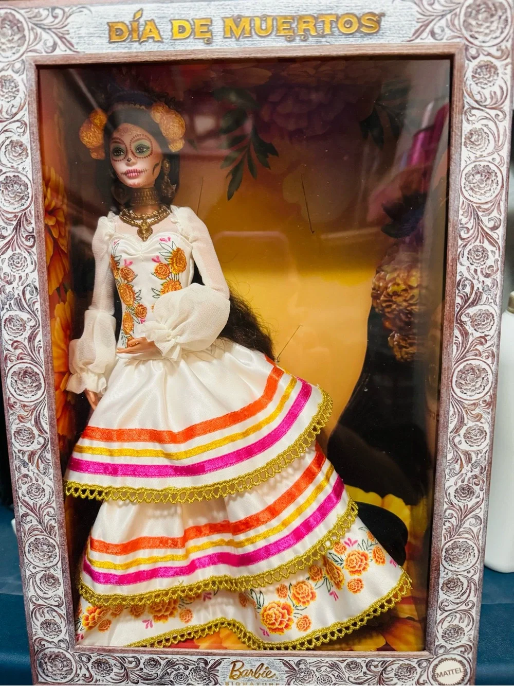 2025 Dia De Los Muertos Day of the Dead Barbie (open box) Stunningly beautiful!