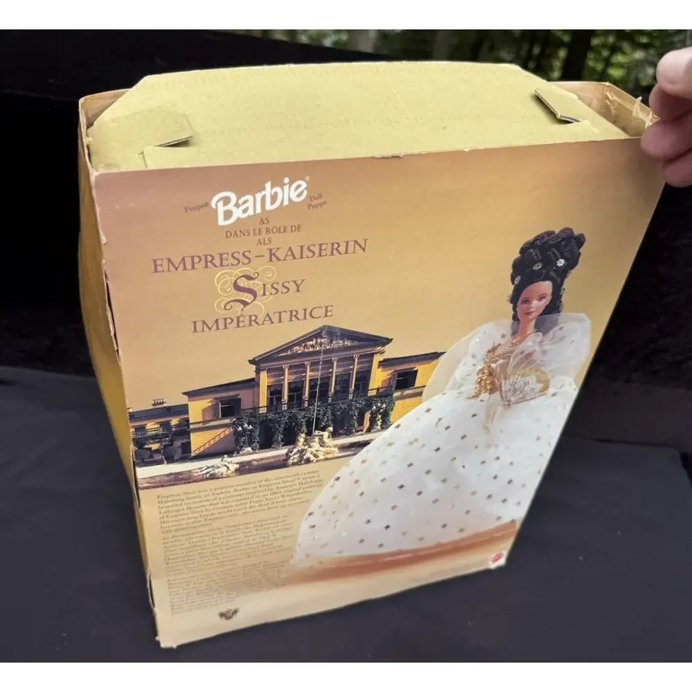 Vintage Barbie Empress -Kaiserin Sissy Imperatrice Doll New 1996 -Poor Box!