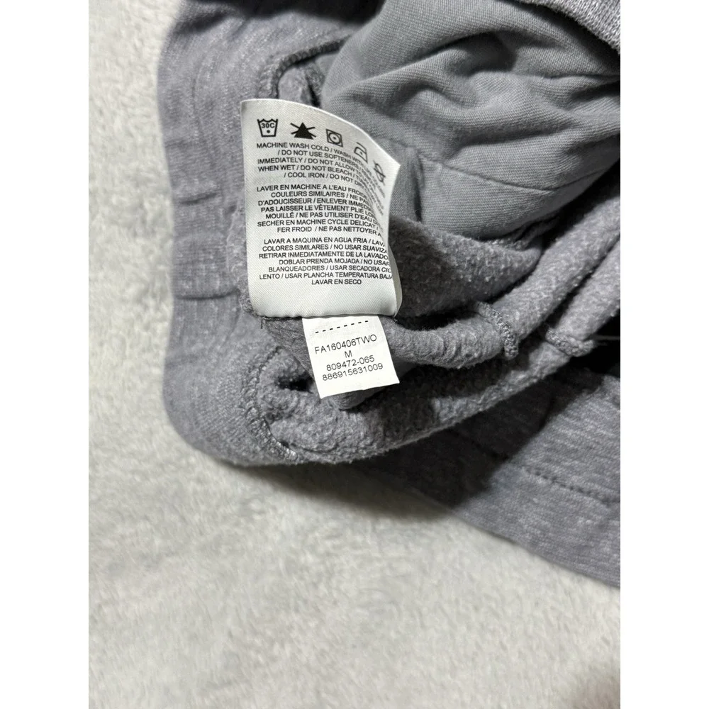 Nike Jordan Joggers Mens Medium Icon Fleece Cuffed Sweatpants 809472 Gray