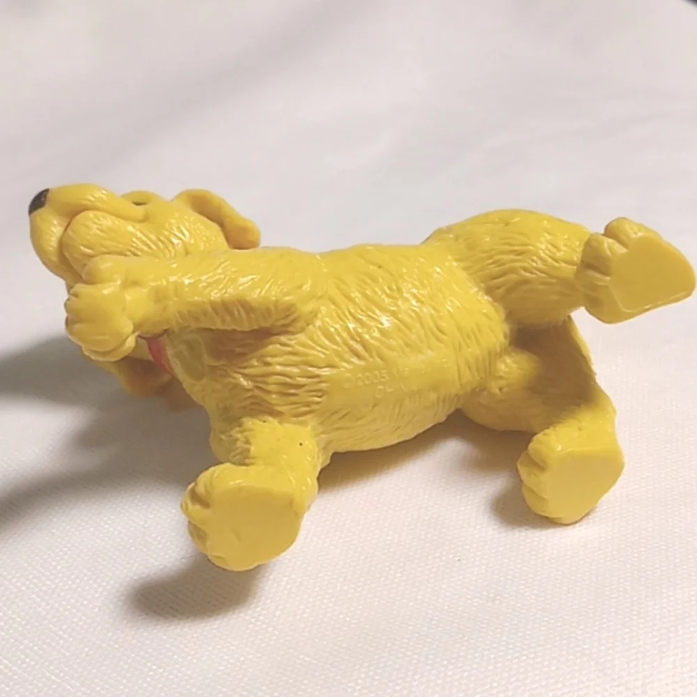 Mattel yellow dog Play figure