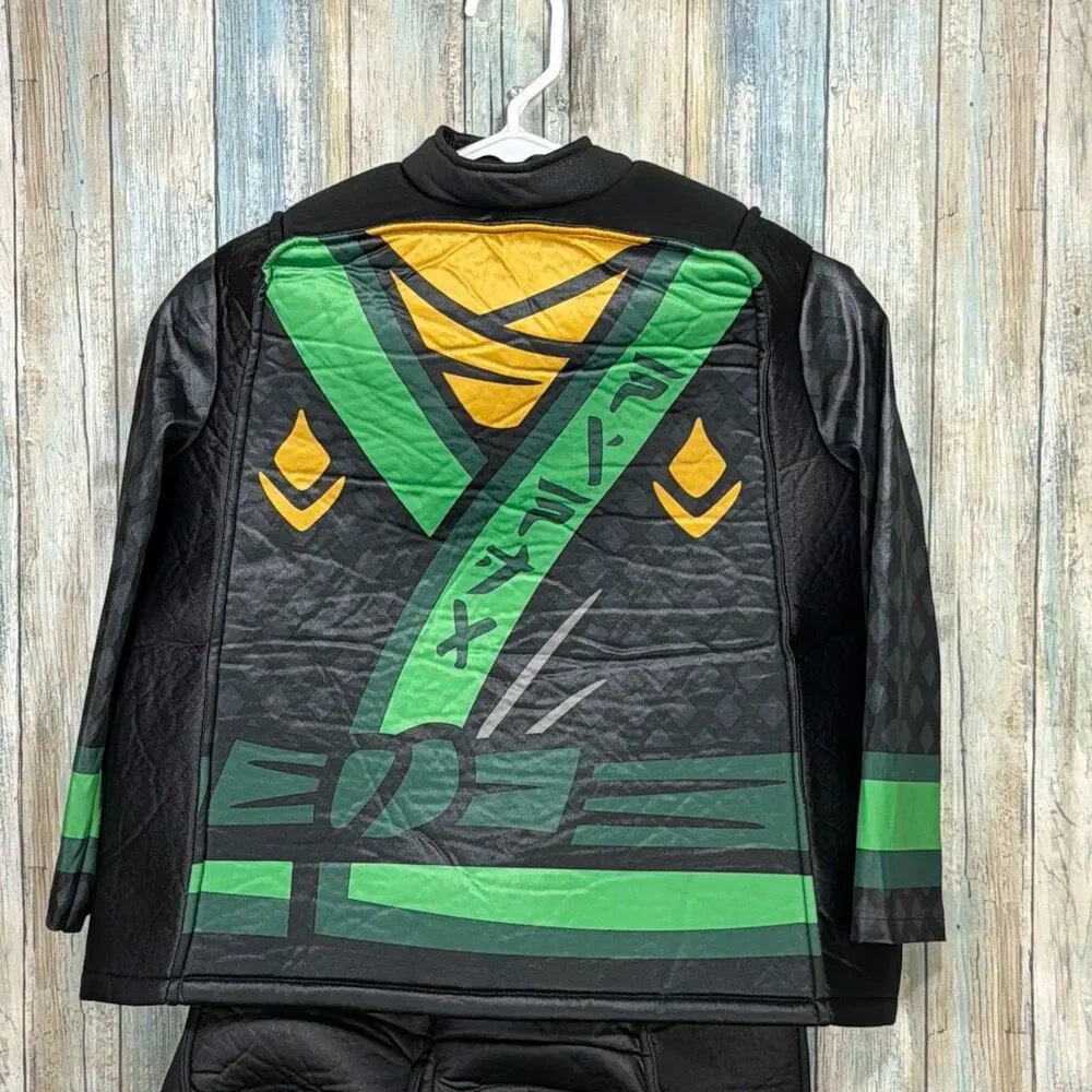 Disguise LEGO Ninjago Movie Lloyd Green Ninja Boys Costume Size M 7-8