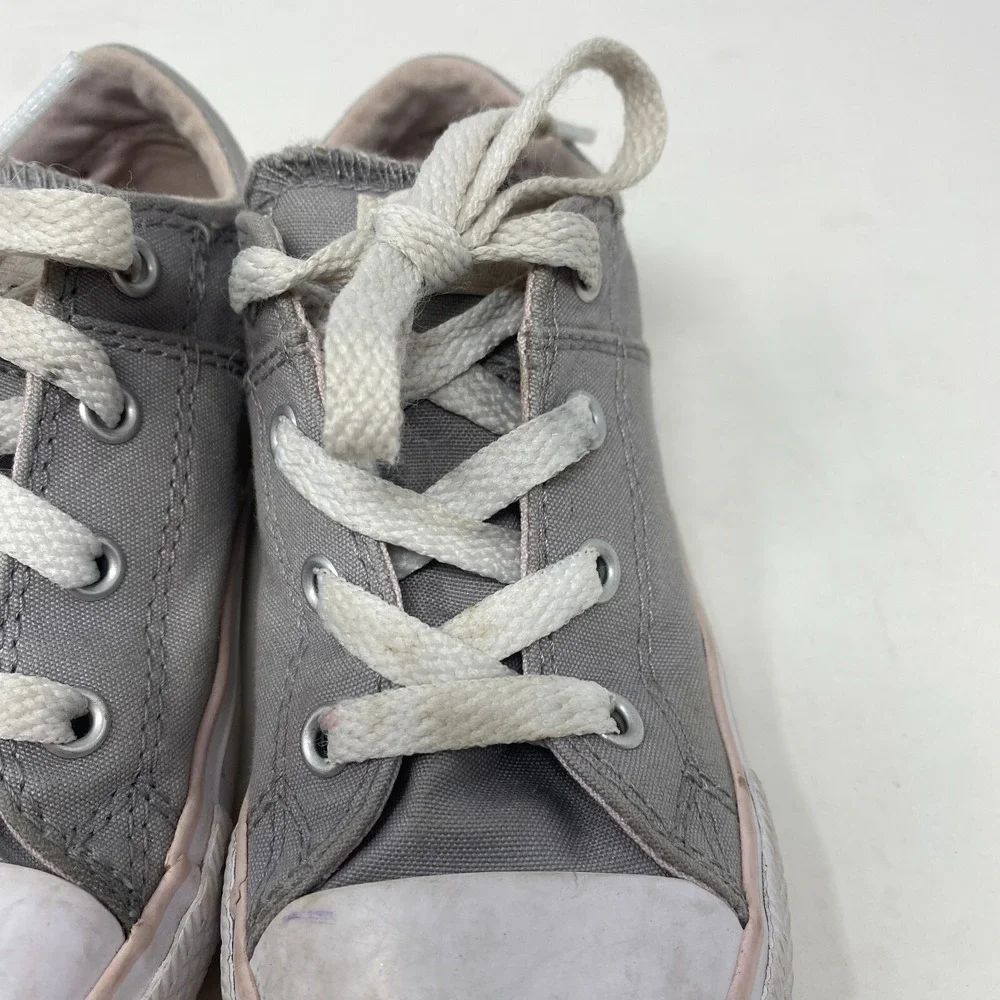 Converse Shoes Chuck Taylor One Star Sneaker Gray and Pink‎ Toddler Girl Size 9