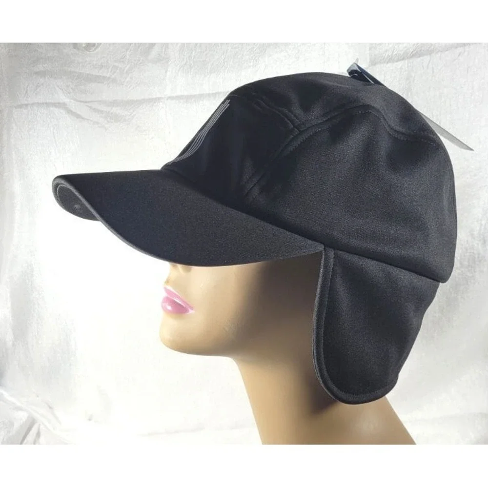 Isotoner Baseball Cap Hat with Neck Guard -‎ Black - Product Sample