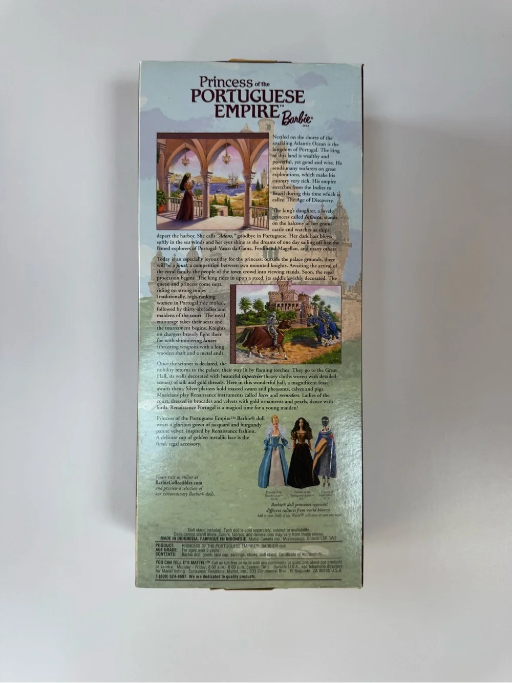 Barbie Princess of the Portuguese Empire Collector Doll NRFB